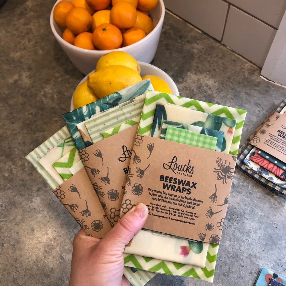 Beeswax Wraps (4 pack-Large)